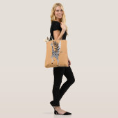 Tote Bag Epaule Animal Friendship - Giraffe トートバッグ (モデル)