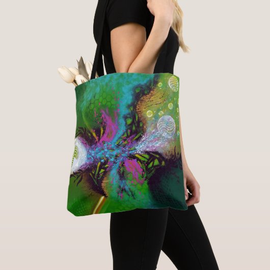 TOTE BAG EPHEMERE トートバッグ (クローズアップ)