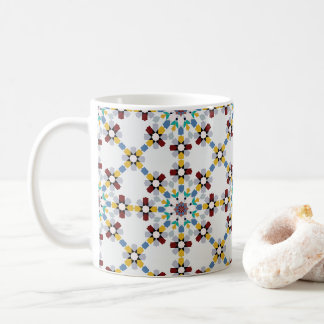 Tote Bag Étiquette-cadeau Moroccan Zelije !Morocca コーヒーマグカップ