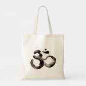 Tote bag featuring Om motif トートバッグ (裏面)