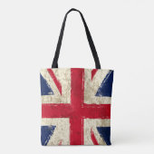 Tote bag femme. Drapeau Anglais トートバッグ (裏面)
