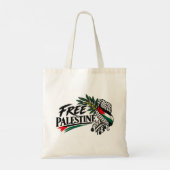 Tote bag Free Palestine トートバッグ (裏面)