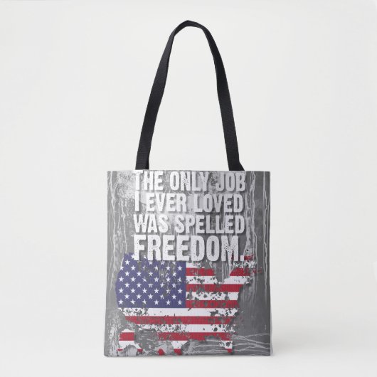 Tote Bag – Freedom Job トートバッグ (正面)