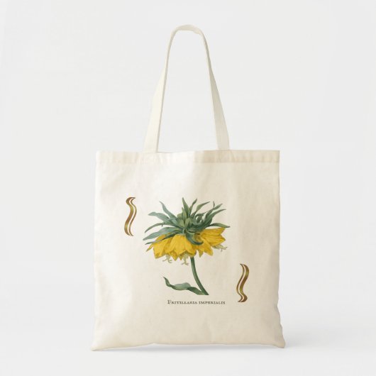Tote bag Fritillaria imperialis トートバッグ (正面)