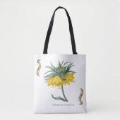 Tote bag Fritillaria imperialis トートバッグ (正面)