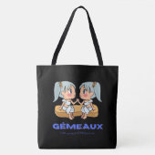 Tote Bag Gémeaux トートバッグ (正面)
