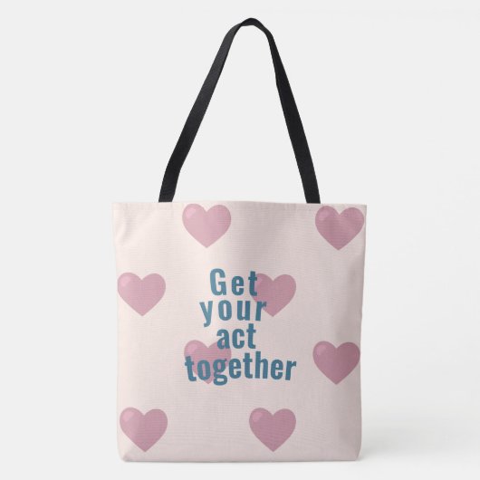 Tote Bag Get your act together  トートバッグ (正面)