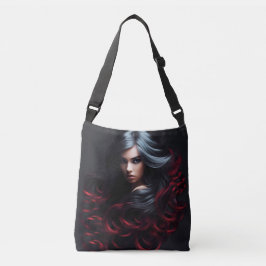Tote Bag girl black hair クロスボディバッグ