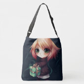 Tote Bag Girl Gifts クロスボディバッグ (裏面)
