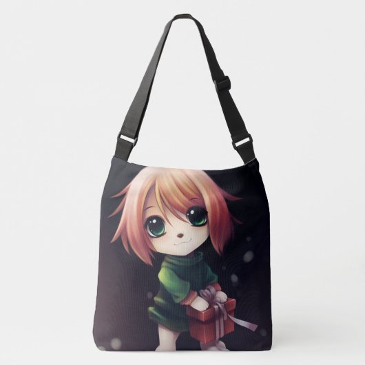 Tote Bag Girl Gifts クロスボディバッグ (正面)