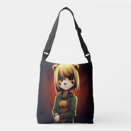 Tote Bag Girl Green Sweater クロスボディバッグ