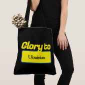 Tote Bag  Glory to Ukraine トートバッグ (クローズアップ)