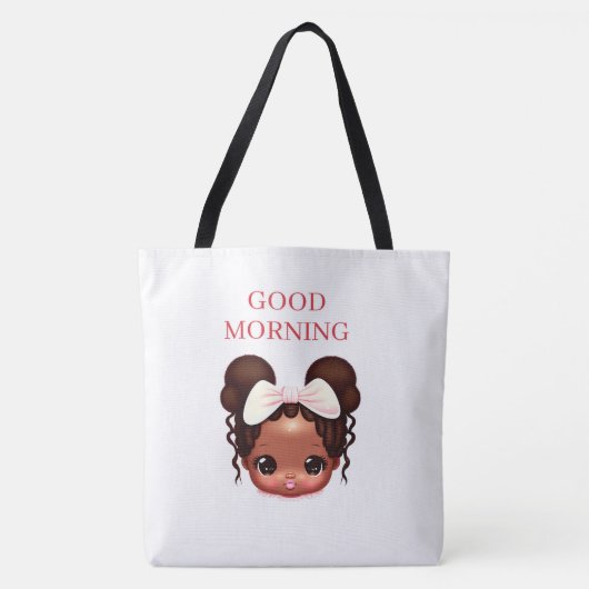 Tote Bag Good morning トートバッグ (正面)