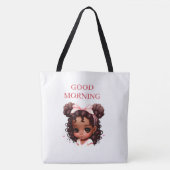 Tote Bag Good morning トートバッグ (正面)