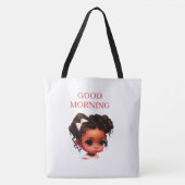 Tote Bag Good morning トートバッグ (正面)