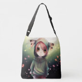 Tote Bag green cap クロスボディバッグ (裏面)