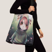 Tote Bag green cap クロスボディバッグ (クローズアップ)
