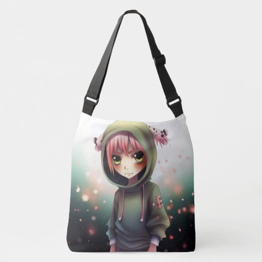 Tote Bag green cap クロスボディバッグ (正面)