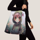 Tote Bag green cap クロスボディバッグ (クローズアップ)