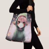 Tote Bag green cap クロスボディバッグ (クローズアップ)
