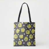 Tote Bag Green Pepper Scattered トートバッグ (正面)