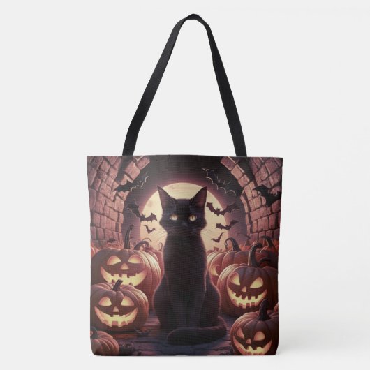 Tote Bag Halloween Séris 3 05 トートバッグ (正面)