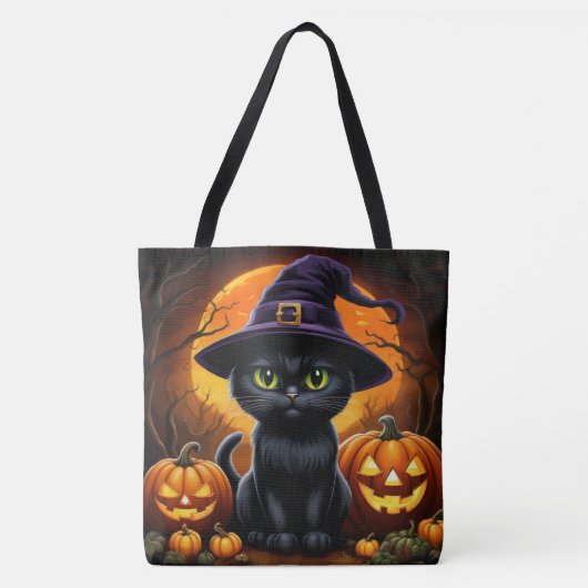 Tote Bag Halloween Séris 3 08 トートバッグ (正面)