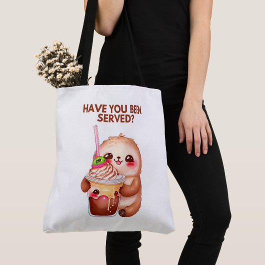 Tote Bag Have you been served? トートバッグ (クローズアップ)