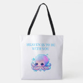 Tote Bag heaven is to be with you トートバッグ (正面)