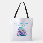 Tote Bag heaven is to be with you トートバッグ (正面)