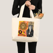 Tote Bag Hippie ラージトートバッグ (正面(商品))