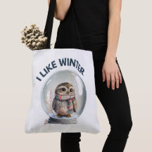 Tote Bag  I like winter