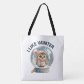 Tote Bag  I like winter トートバッグ (正面)