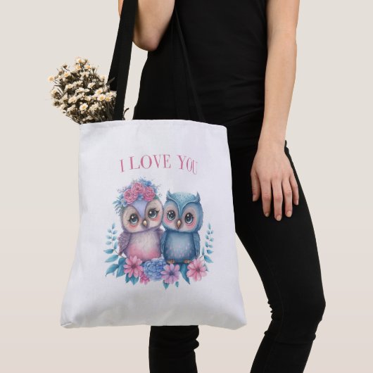 Tote Bag I Love you トートバッグ (クローズアップ)