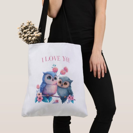 Tote Bag I Love you トートバッグ (クローズアップ)