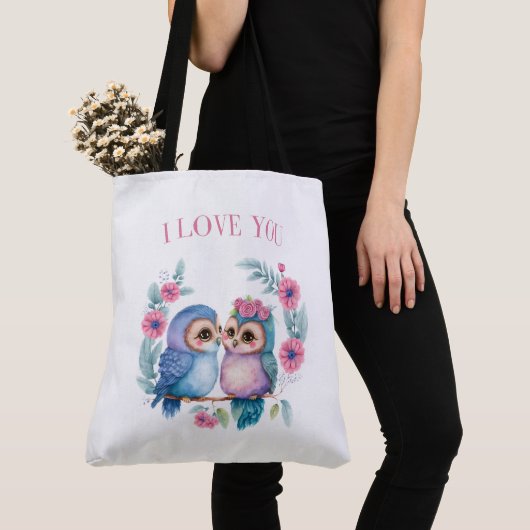 Tote Bag I Love you トートバッグ (クローズアップ)