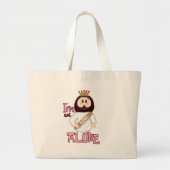 Tote bag I´m not alone_ Nissi Holy ラージトートバッグ (正面)