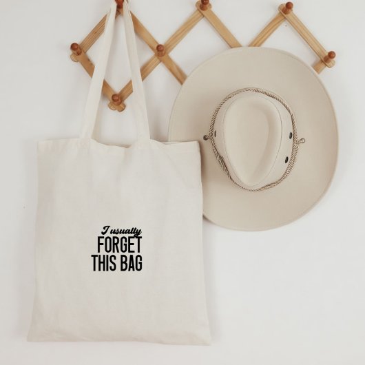 Tote Bag - I Usually Forget This Bag トートバッグ