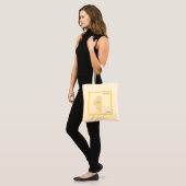 Tote Bag - Illinois State with City トートバッグ (正面(モデル))