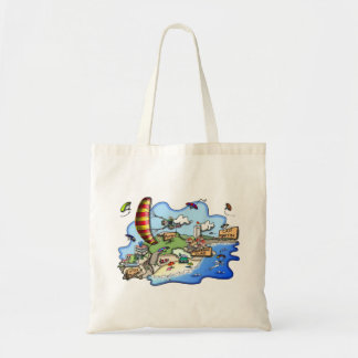 Tote bag image du site de parapente de Roquebrune トートバッグ