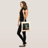 Tote bag imagen signo Leo トートバッグ (正面(モデル))