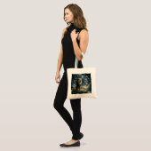Tote bag imagen signo Leo トートバッグ (正面(モデル))