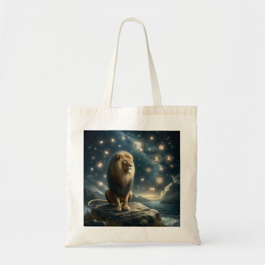 Tote bag imagen signo Leo トートバッグ (正面)