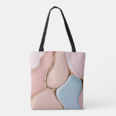 Tote bag in stylish abstract graphic トートバッグ (裏面)