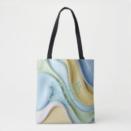 Tote bag in stylish abstract graphic トートバッグ