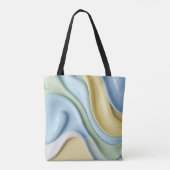 Tote bag in stylish abstract graphic トートバッグ (裏面)
