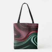 Tote bag in stylish abstract graphic トートバッグ (裏面)