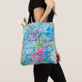 Tote bag in stylish graphic トートバッグ (クローズアップ)