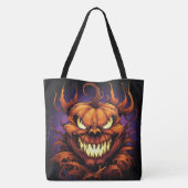 Tote Bag Invasion of the Furious Pumpkins トートバッグ (裏面)