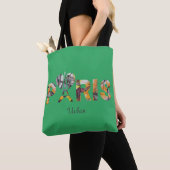 Tote Bag J'aime Paris avec un décor urbain  トートバッグ (クローズアップ)